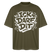 ICK DARF DIT-Oversized Unisex Bio T-Shirt mit Berliner Schnauze Spruch - Khaki