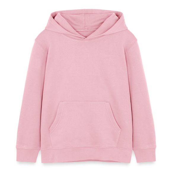Berlin Souvenir-Kinder Bio-Hoodie-BERLIN ICK LIEBE DIR - Hellrosa