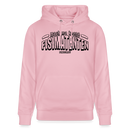 Berliner Spruch-FISIMATENTEN-Unisex Bio-Hoodie - Hellrosa