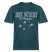 Berlin Weihnachten-JIBT NÜSCHT - Relaxed Fit Unisex Bio-T-Shirt - Dunkles Petrol