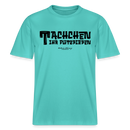 Berliner Begrüssung-TACHCHEN IHR FLITZPIEPEN- RELAXED FIT Unisex Organic T-Shirt - Poolblau