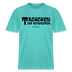 Berliner Begrüssung-TACHCHEN IHR FLITZPIEPEN- RELAXED FIT Unisex Organic T-Shirt - Poolblau