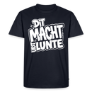 DIT MACHT URST LUNTE-Männer Premium BIO T-Shirt mit Berliner Schnauze - Navy