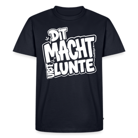 DIT MACHT URST LUNTE-Männer Premium BIO T-Shirt mit Berliner Schnauze - Navy