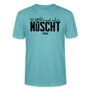 Berliner Spruch-NETT KANN ICK OOCH-Unisex T-Shirt BIO - Pastelltürkis