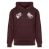 WATN? NÜSCHT!-Unisex Bio-Hoodie - Maroon
