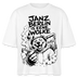 Berlin Shirt-JANZ BERLIN IS EENE WOLKE-Frauen Boxy Bio-T-Shirt - Weiß