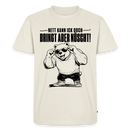 Berliner Bär-NETT KANN ICK OOCH-Männer Premium T-Shirt mit Berliner Schnauze - Naturweiß