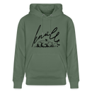 KNÜLLE - Unisex Bio-Hoodie - Tanngrün