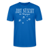 JIBT NÜSCHT - Unisex T-Shirt Bio-regular - Pfauenblau