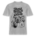 Kiffender Berliner Bär T-Shirt – Janz Berlin is eene Wolke-RELAXED FIT Unisex Organic - Grau meliert