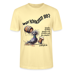 WAT KIEKSTN SO? -  Unisex BIO T-Shirt - Creme