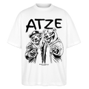 ATZE-Berlin Shirt-Oversized Unisex Bio T-Shirt - Weiß