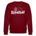 BLÜMERANT-Unisex Bio-Sweatshirt mit echt Berliner Schnauze - Burgunderrot
