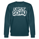 Ostalgie-Unisex Bio-Sweatshirt II - URST SCHAU - Dunkles Petrol