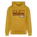 BERLIN ICK LIEB DIR - Unisex Bio-Hoodie - Ocker