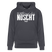 NETT KANN ICK OOCH-Unisex Bio-Hoodie - Indigoblau