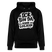 Berliner Spruch-Unisex Bio-Hoodie-BIN DA, KANN LOSJEHN - Schwarz