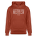 Berliner Spruch-ICK WUNDER MIR-Unisex Bio-Hoodie - Terrakotta