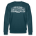 Berliner Spruch-FISIMATENTEN-Unisex Bio-Sweatshirt II - Dunkles Petrol