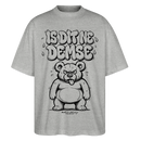 Berlin Shirt-IS DIT NE DEMSE-Oversized Unisex Bio T-Shirt-Sommer in Berlin - Grau meliert