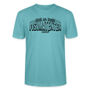 Berliner Spruch-FISIMATENTEN-Unisex Bio T-Shirt  II - Pastelltürkis