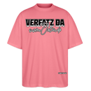 VERFATZ DA VOM JELÄNDE-Oversized Unisex Bio T-Shirt - Pink 