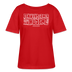 Berliner Spruch-ICK WUNDER MIR-Rundhals Frauen Bio-T-Shirt - Rot