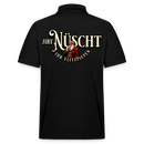 Weihnachten Berlin-JIBT NÜSCHT IHR FLITZPIEPEN-Unisex Bio-Poloshirt PREPSTER - Schwarz