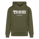 Berliner Begrüssung-TACHCHEN IHR FLITZPIEPEN- Bio-Hoodie - Khaki Grün
