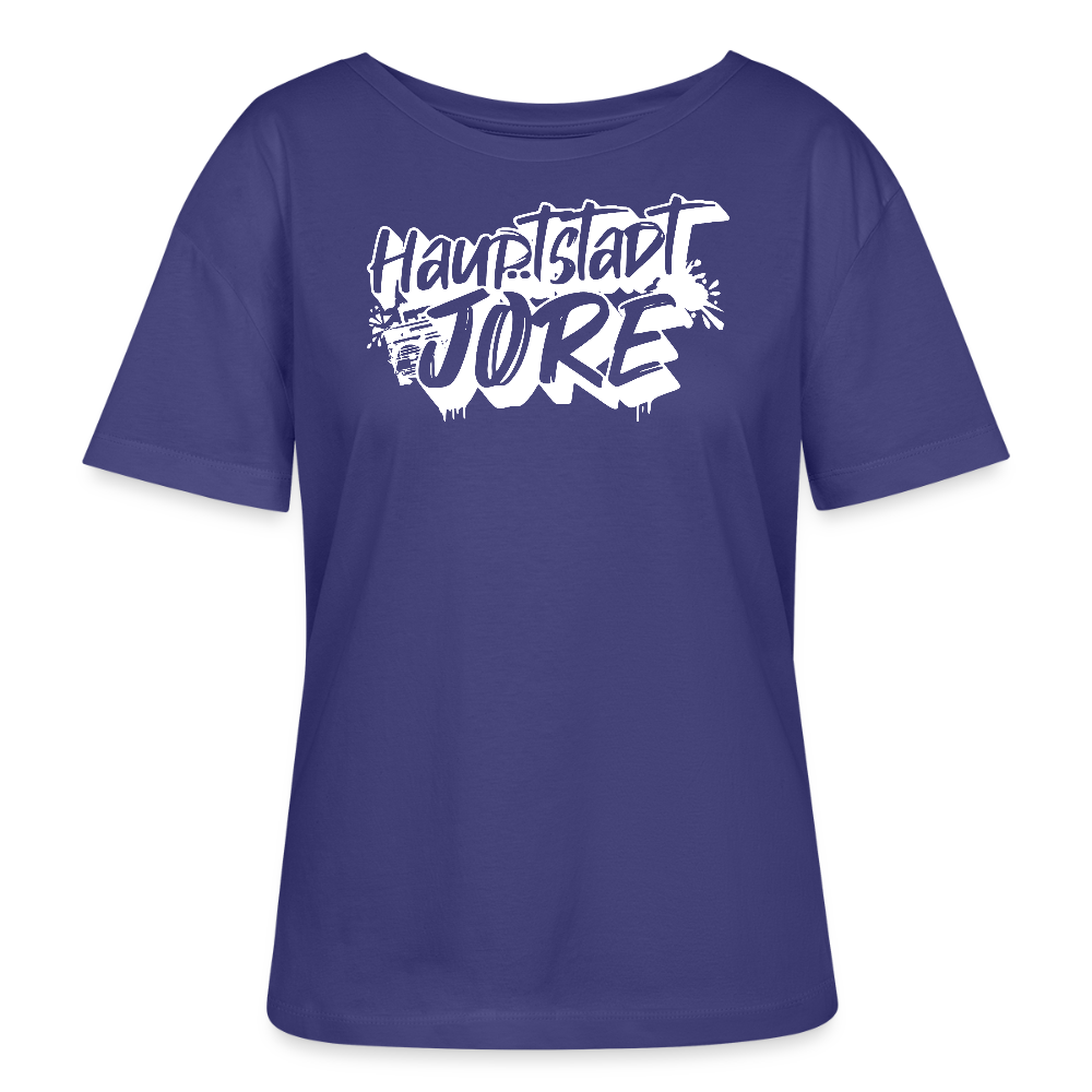 Berlin Shirt-HAUPTSTADTJÖRE-Rundhals Frauen Bio-T-Shirt - Dämmerung