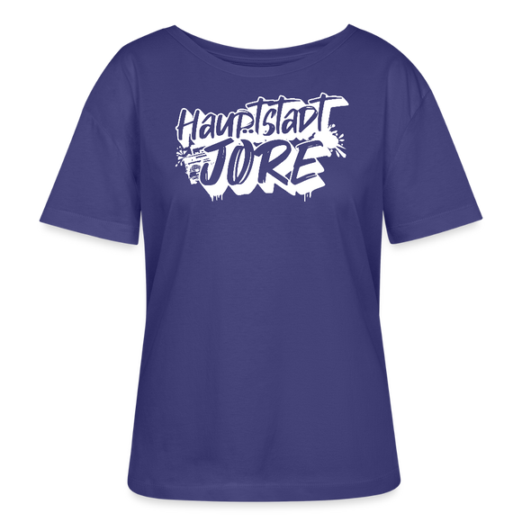 Berlin Shirt-HAUPTSTADTJÖRE-Rundhals Frauen Bio-T-Shirt - Dämmerung