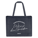 WIR SIND DIE GEILSTEN-Berlin26-Einkaufstasche - midnight Blue