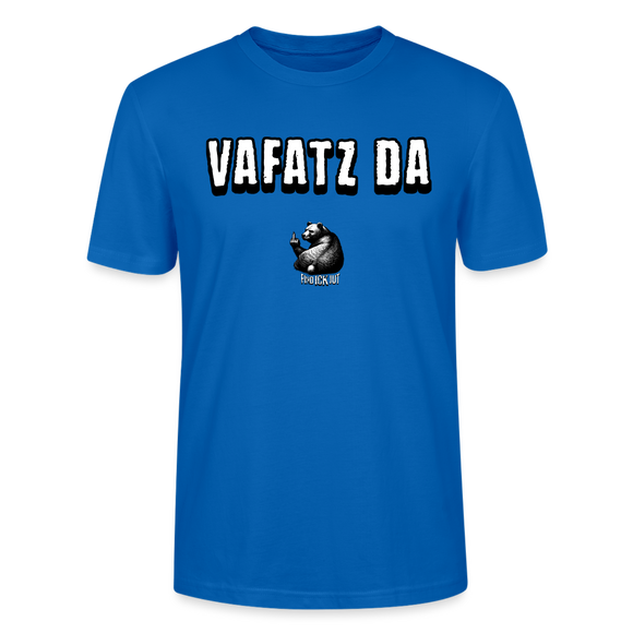 VAFATZ DA-Unisex T-Shirt BIO - Pfauenblau