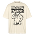 Berlin Shirt-ICK GLOOB ET HACKT-Oversized Unisex Bio T-Shirt - Natur