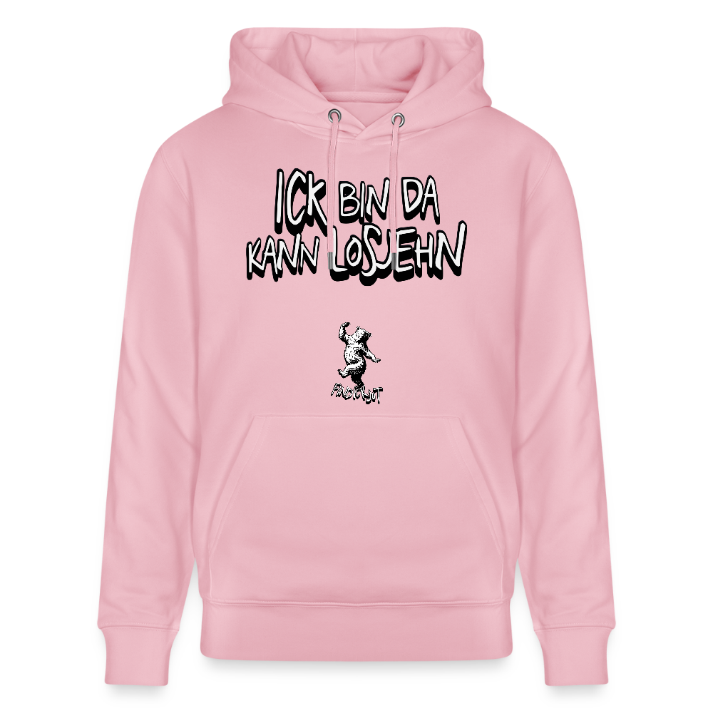 ICK BIN DA-Unisex Bio-Hoodie - Hellrosa
