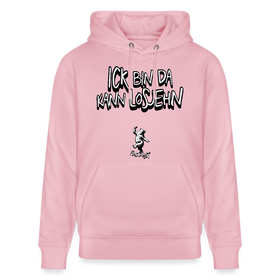 ICK BIN DA-Unisex Bio-Hoodie - Hellrosa