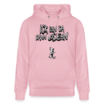 ICK BIN DA-Unisex Bio-Hoodie - Hellrosa