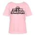 Berliner Bär-DIT IS MIR SCHNURZPIEPE-Rundhals Frauen Bio-T-Shirt - Hellrosa