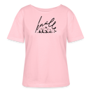 KNÜLLE-Rundhals Frauen Bio-T-Shirt - Hellrosa