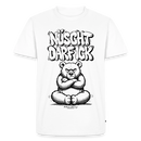 NÜSCHT DARF ICK-Männer Premium T-Shirt - Weiß
