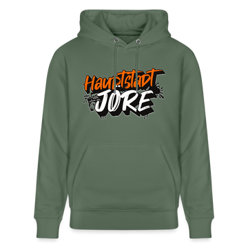 HAUPTSTADTJÖRE-Unisex Bio-Hoodie - Tanngrün