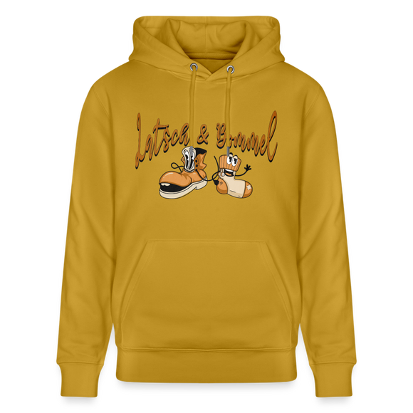 LATSCH UND BOMMEL - Unisex Bio-Hoodie CRUISER - Ocker