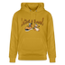LATSCH UND BOMMEL - Unisex Bio-Hoodie CRUISER - Ocker