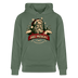 JIBT NÜSCHT - Unisex Bio-Hoodie - Tanngrün