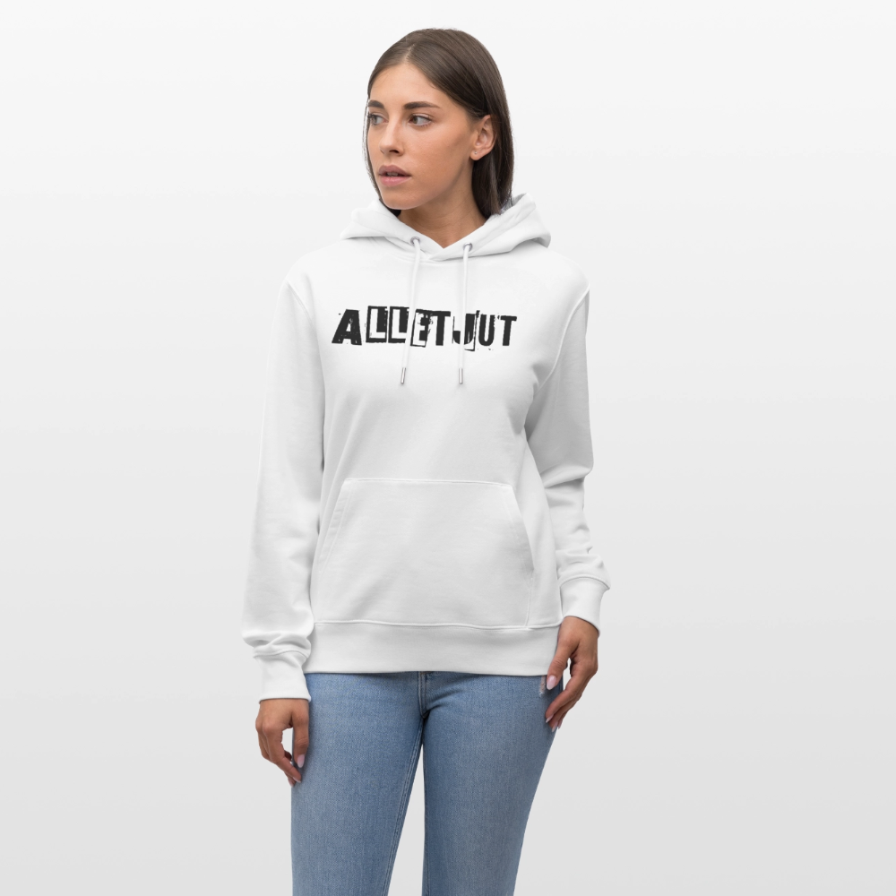 ALLET JUT-Unisex Bio-Hoodie - Weiß