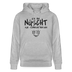 ICK BIN NÜSCHT FÜR SCHWACHE NERVEN-Unisex Bio-Hoodie - Grau meliert