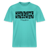 KANNSTE KNICKEN- RELAXED FIT Unisex Organic T-Shirt mit echt Berliner Schnauze - Poolblau