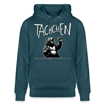 TACHCHEN BERLIN-Unisex Bio-Hoodie - Dunkles Petrol