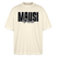 MAUSI UND MOTTI-Oversized Unisex Bio T-Shirt - Weißgrau